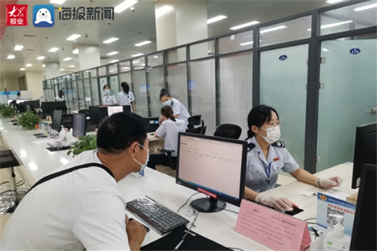 张店税务 贴心服务暖人心理，办税信息咨询零距离